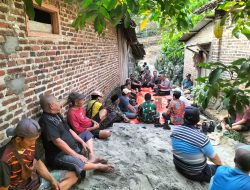 ANGGOTA KORAMIL 18/NGETOS BERSAMA FORPINCAM LAKSANAKAN TASYAKURAN DIMULAINYA PEMBANGUNAN JEMBATAN GARUDA