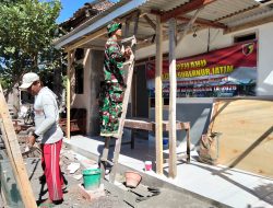 Babinsa Bagor Gotong Royong Percepat Pembangunan RTLH, Wujud Nyata Kepedulian TNI kepada Masyarakat