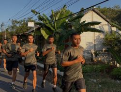 LARI 5 KM PERORANGAN, YONIF TP 933/MACAN WILIS TEMPA FISIK DAN MENTAL PRAJURIT