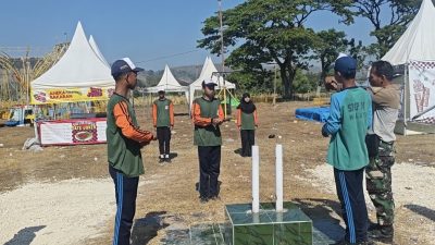 BENTUK DISIPLIN DAN JIWA NASIONALISME, BABINSA KORAMIL 0810/20 NGLUYU LATIH PASKIBRA
