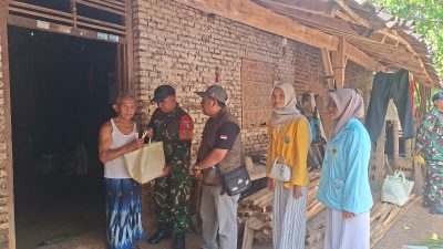 SATUKAN LANGKAH, HADIR UNTUK RAKYAT! KODIM 0810/NGANJUK BERSAMA MAHASISWA, MEDIA DAN LSM GELAR BAKTI SOSIAL DI SELURUH WILAYAH NGANJUK