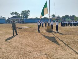 Koramil 0810/02 Bagor Bersama Polsek Bagor Tanamkan Nasionalisme Generasi Muda Melalui Pelatihan Paskibra