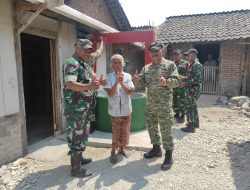 Terima Kasih Pak Dandim, Warga Desa Tempuran Bersyukur Mendapat Bantuan Sumur Air Bersih dari TNI