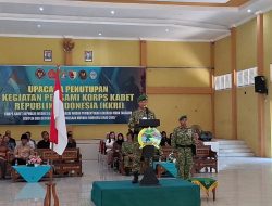 Tutup Persami KKRI Gelombang V, Dandim Nganjuk Tekankan Disiplin dan Semangat Bela Negara