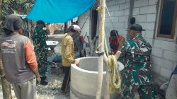 HUT RI ke-81, TNI Berikan Bantuan Sumber Air Bersih untuk Warga Ngulu
