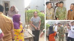 FORKOPIMDA NGANJUK TINJAU LOKASI PERESMIAN RUMAH TIDAK LAYAK HUNI DI DESA BUKUR