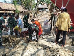 DARI TANAH KERING MENUJU SUMBER KEHIDUPAN, TNI DAN WARGA BERSATU GALI SUMUR