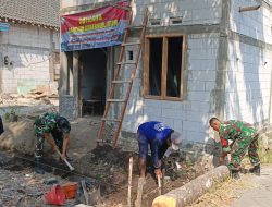 Tak Kenal Lelah, Babinsa Rejoso Genjot Bedah RTLH Demi Wujudkan Rumah Layak bagi Warga Wengkal