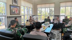 Sinergitas TNI-Polri Semakin Solid, Dandim Nganjuk Silaturahmi ke Mapolres Nganjuk.