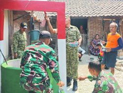 Terima Kasih TNI dan Bapak Kasad, Warga Semanding Bersyukur Mendapat Bantuan Sumur Air Bersih