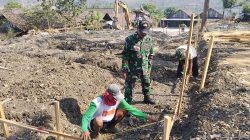 TNI HADIR UNTUK UMAT, KODIM 0810/NGANJUK MULAI WUJUDKAN MASJID AL-HUSAYN UNTUK WARGA