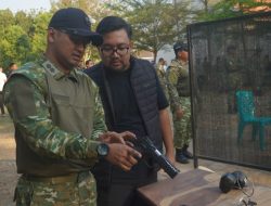 Jelang HUT Ke-81 TNI, Kodim Nganjuk Gelar Menembak Bersama Perbakin dan Forkopimda