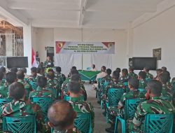 Kodim 0810/Nganjuk Gelar Penyuluhan P4GN dan Tes Urine, Wujudkan Prajurit dan PNS TNI AD Bersih dari Narkoba