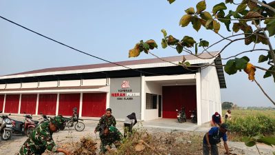 Bukan Sekadar Bersih-Bersih! Babinsa dan Warga Klagen Bersatu Rawat KDKMP, Gotong Royong Jadi Kekuatan Desa