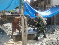 Atasi Kesulitan Air Bersih, Babinsa Ngluyu dan Warga Tuntaskan Pembangunan Sumur hingga Kedalaman 10 Meter