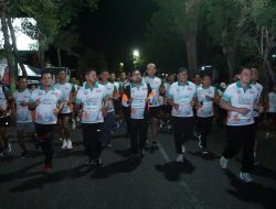 Adhyaksa 5K Night Run 2026 Meriah, Dandim Nganjuk Apresiasi Semangat Kebersamaan Masyarakat