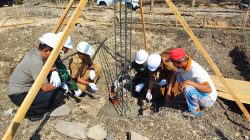 TIGA TAHUN MENANTI, AKHIRNYA MASJID AL HUSAYN MULAI DIBANGUN! DANDIM 0810/NGANJUK LETAKKAN BATU PERTAMA DI BOGORJO