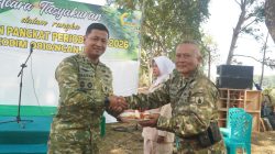 Kodim 0810/Nganjuk Gelar Laporan Korps dan Tasyakuran Kenaikan Pangkat 65 Prajurit