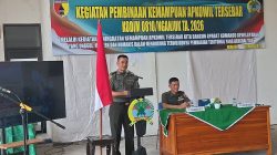 Kodim 0810/Nganjuk Tingkatkan Kemampuan Apkowil Tersebar TA 2026, Wujudkan Aparat Teritorial yang Unggul dan Humanis