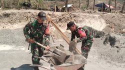 Kodim 0810/Nganjuk Wujudkan Impian Warga, Pembangunan Masjid Al Husayn Capai 56,7 Persen