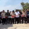 FORKOPIMDA NGANJUK HADIRI PERESMIAN JALAN DAN JEMBATAN GARUDA MERAH PUTIH DI KECAMATAN LENGKONG