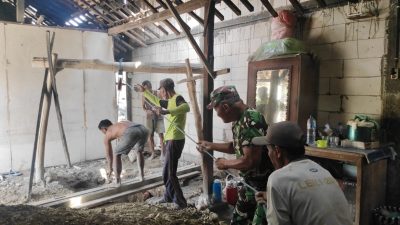 Kodim 0810/Nganjuk Terus Dorong Pembangunan Sumur, Titik 5 Dikerjakan untuk Penuhi Kebutuhan Air Warga