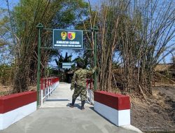 TUNTAS 100 PERSEN! PEMBANGUNAN JEMBATAN PERINTIS GARUDA DI DESA PANDEAN, GONDANG, RESMI RAMPUNG