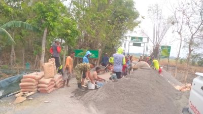 Progres Pembangunan Jembatan Garuda Capai 90 Persen, TNI dan Warga Kedungglugu Terus Kebut Pengerjaan