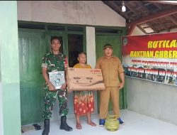 Lengkapi Hunian Layak, Babinsa Sawahan Kawal Penyaluran Kompor Gas bagi Warga Penerima Rutilahu